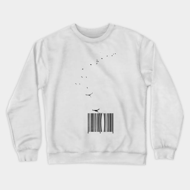 wish to be free Crewneck Sweatshirt by bandy